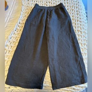 Madewell Cropped Wide Leg Pants